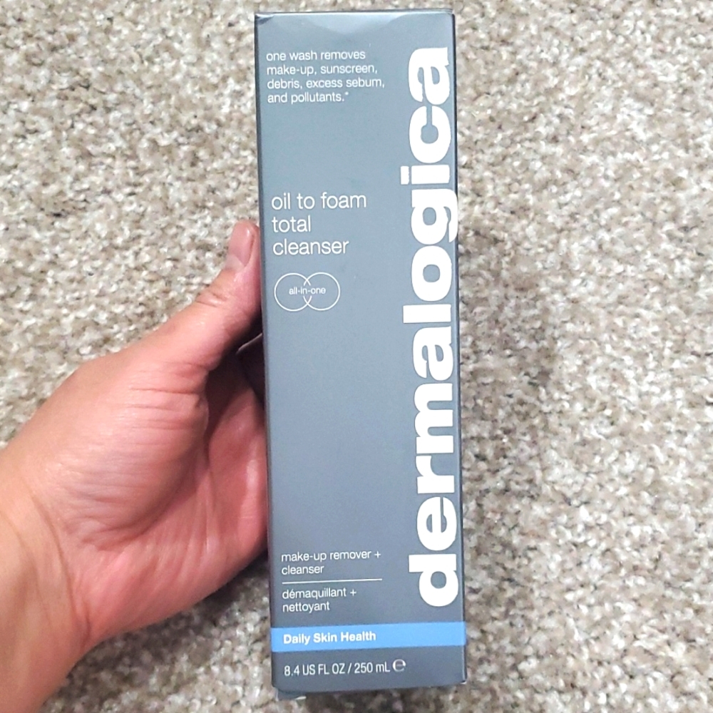 dermalogica oil to foam total cleanser